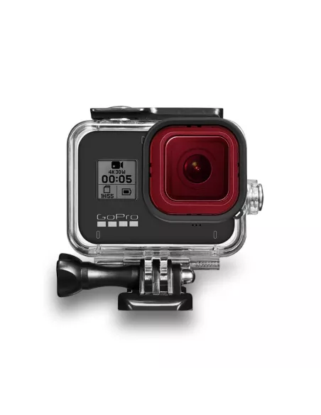 Filtre Rouge pour caisson étanche GoPro Hero 8 / 8 Black | Ibroz