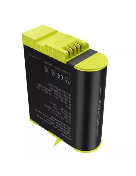 1750mAh High Capacity Rechargeable Battery for Gopro Hero 9 and ...