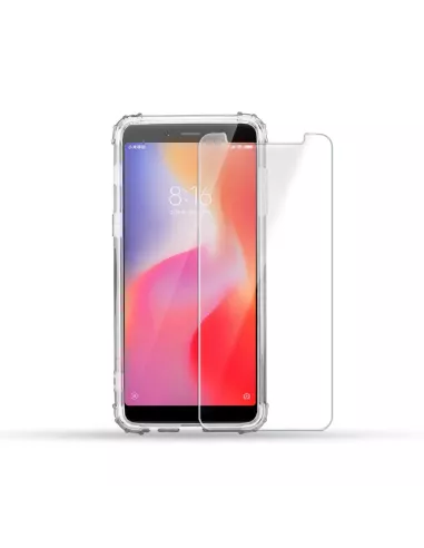 Xiaomi Redmi 6 Pack Shockproof Case + Screen Protector 9H | Ibroz