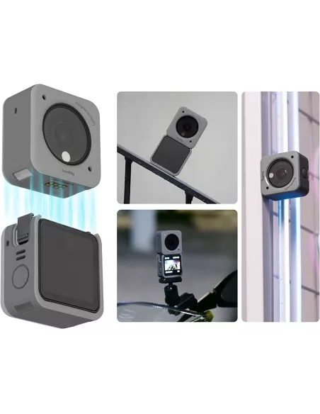 Coque de protection Magnétique SmallRig pour DJI Action 2 - Gris | ...