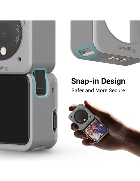 Coque de protection Magnétique SmallRig pour DJI Action 2 - Gris | ...