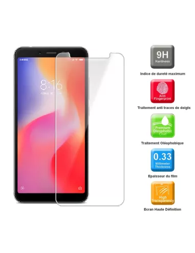Xiaomi Redmi 6A Pack Shockproof Case + Screen Protector 9H | Ibroz