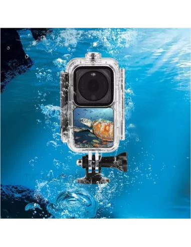 Caisson Etanche Combo de Plongée 45m pour Caméra DJI Action 2 | Ibroz