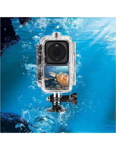 Caisson Etanche Combo de Plongée 45m pour Caméra DJI Action 2 | Ibroz