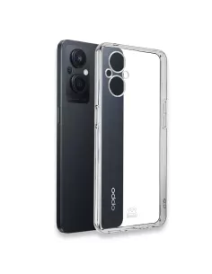 Oppo Reno 8 Lite Shockproof Case + 9H Screen Protector Pack - Transp... 2