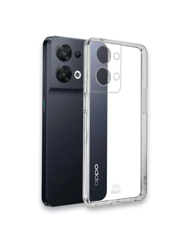 Oppo Reno 8 (5G) Pack Coque Antichoc + Protection Ecran 9H - Transp...
