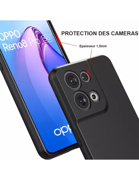 Oppo Reno 8 Pro (5G) LSR Liquid Silicone Case + Screen Protector...