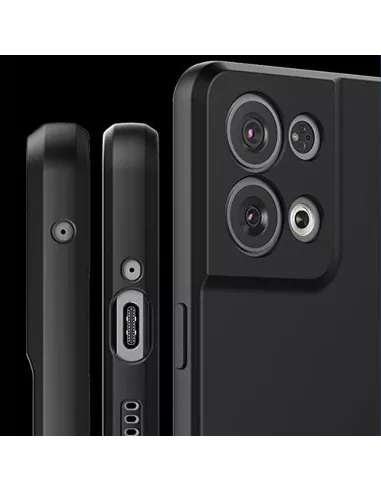 Oppo Reno 8 Pro (5G) Coque LSR Liquid Silicone + Protection écran e...