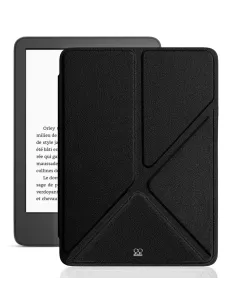 Amazon Kindle 6" (11ème Gén - 2022) Etui Cuir Origami - Noir | Ibroz