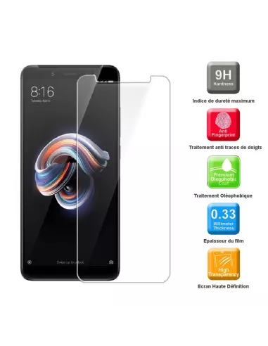 Xiaomi Redmi Note 5 Pack Coque antichocs + Protection écran 9H | Ibroz