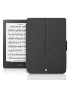 Origami Leather Case KOBO Clara 2E (2022) - Black | Ibroz