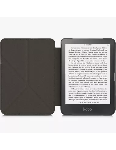 Origami Leather Case KOBO Clara 2E (2022) - Rose Gold | Ibroz