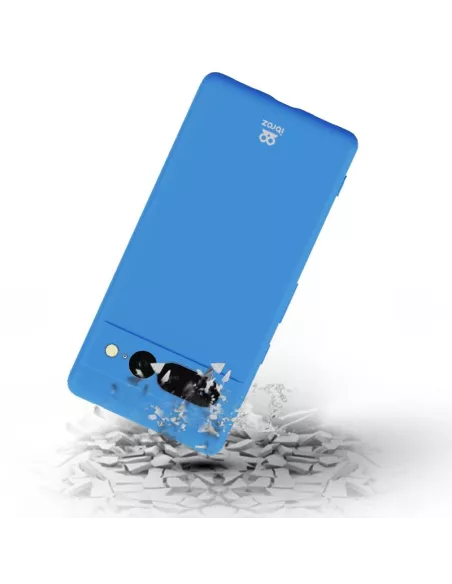 Google Pixel 7 Pro Liquid Silicone Case + 9H Screen Protector - Bl...