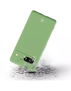 Google Pixel 7 Liquid Silicone Case + 9H Screen Protector - Green S... 2