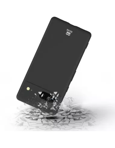 Google Pixel 7 Coque Liquid Silicone + Protection Ecran 9H - Black |...