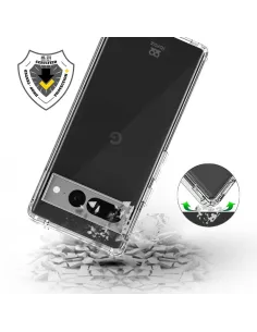 Google Pixel 7 Pro Shockproof Case Bayer Transparent + E... 2