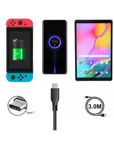 USB-C power adapter for Nintendo Switch/Switch OLED/Lite and S...