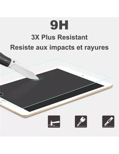 Lot de 2 Protections écran en verre trempé iPad 9,7'' (2018) - iPad...