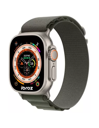 Alpine Apple Watch Band Ultra, 8, 7, 6, SE, 5, 4, 3 - Khaki Green...