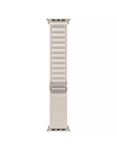 Alpine Wristband Apple Watch Ultra, 8, 7, 6, SE, 5, 4, 3 - White Ecr...