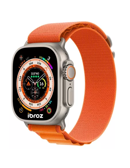 Bracelet Alpine Apple Watch Ultra, 8, 7, 6, SE, 5, 4, 3 - Orange | ...