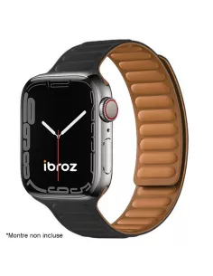 Silicone Wristband with Magnetic Clasp Apple watch 8, 7, 6, SE, 5... 2