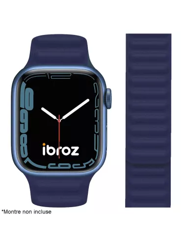 Silicone Wristband with Magnetic Clasp Apple watch 8, 7, 6, SE, 5...