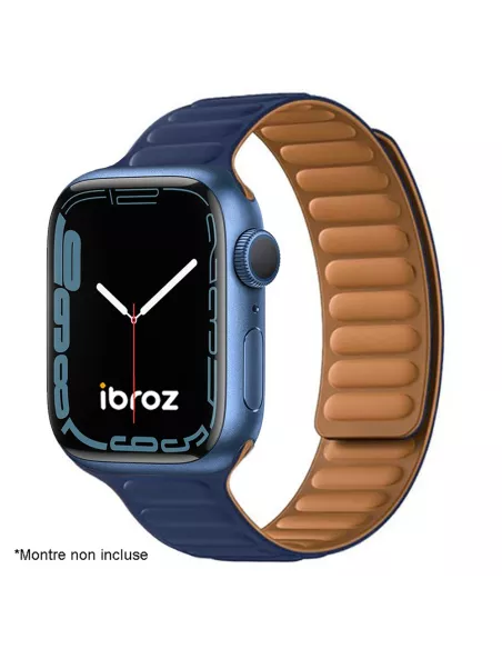 Silicone Wristband with Magnetic Clasp Apple watch 8, 7, 6, SE, 5...