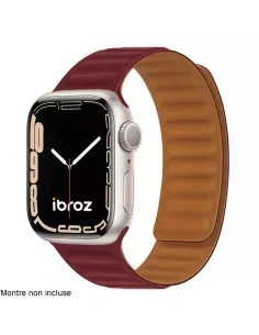 Bracelet Silicone à Fermeture Magnétique Apple watch 8, 7, 6, SE, 5... 2