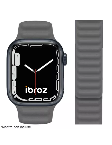Silicone Wristband with Magnetic Clasp Apple watch 8, 7, 6, SE, 5...