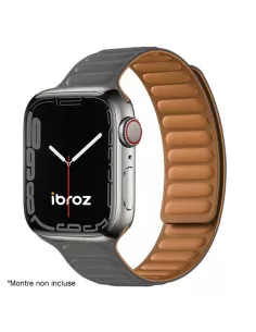 Bracelet Silicone à Fermeture Magnétique Apple watch 8, 7, 6, SE, 5... 2
