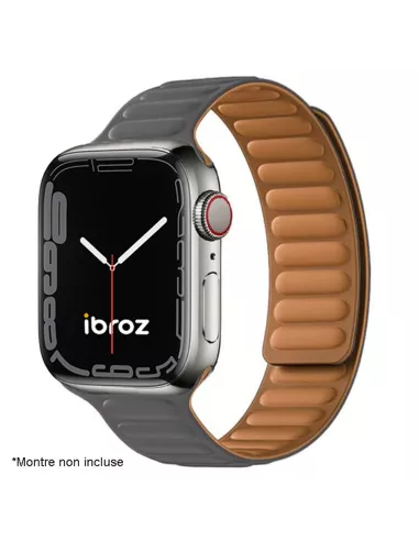 Silicone Wristband with Magnetic Clasp Apple watch 8, 7, 6, SE, 5...