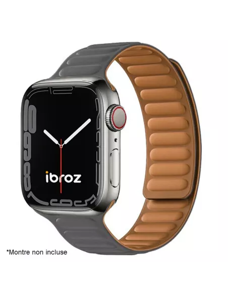 Silicone Wristband with Magnetic Clasp Apple watch 8, 7, 6, SE, 5...