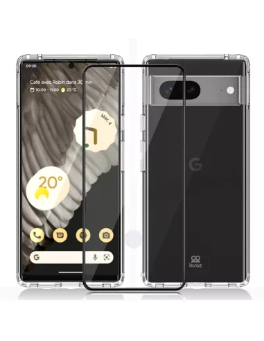 Google Pixel 7 Coque Antichoc Bayer Transparente + Protection Ecran...
