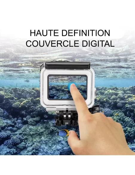 GoPro Hero 9 and 10 50m waterproof diving case + 3 Filters...
