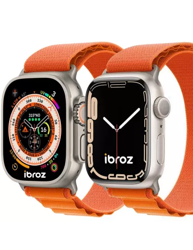 Alpine Wristband Apple Watch Ultra, 8, 7, 6, SE, 5, 4, 3 - Orange | ...
