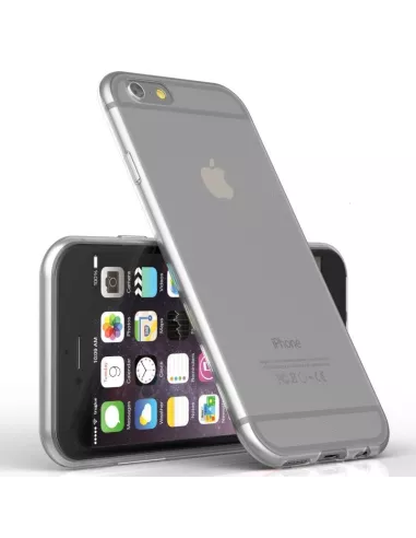 Coque Housse iCase Silicone pour iPhone 6 et 7 (4.7") - Transparent...