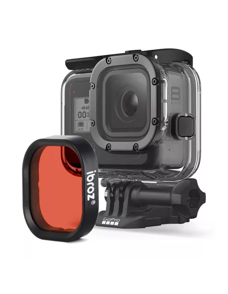 Filtre Rouge pour Boîtier Caisson de Plongée Original GoPro Hero 8 ...