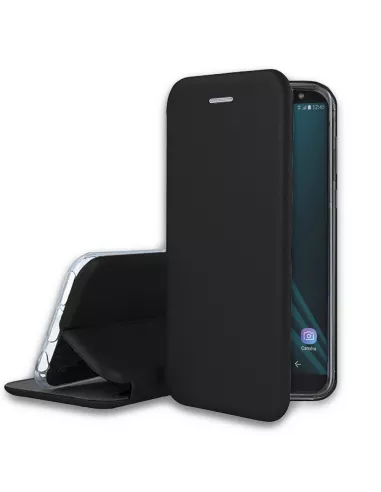 Samsung Galaxy A6 Etui Cuir Folio CLAM | Ibroz