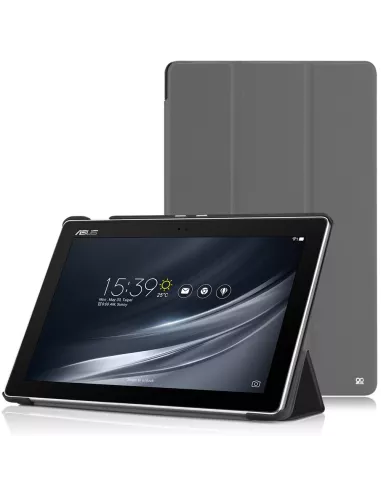 Asus Zenpad 10 (Z300 - Z301) Etui Anti chocs + Smart Cover - Gris |...