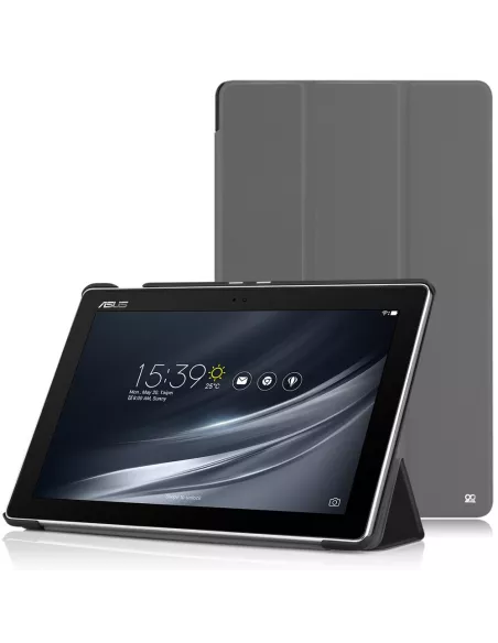 Asus Zenpad 10 (Z300 - Z301) Etui Anti chocs + Smart Cover - Gris |...