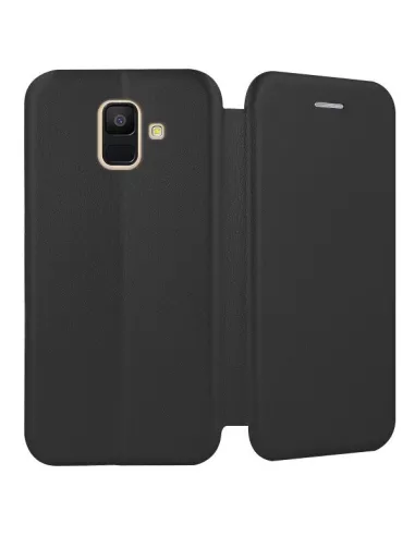 Samsung Galaxy A6 Leather Case Folio CLAM | Ibroz