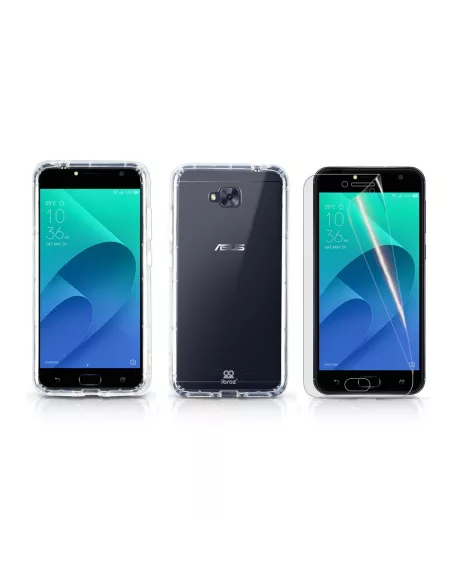 Zenfone Live Plus (ZB553KL) - Pack Coque antichocs + Protection écr...