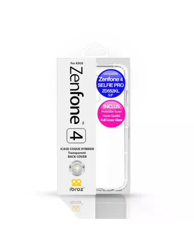 Zenfone 4 Selfie PRO (ZD552KL) - Pack Coque antichocs + Protection ...