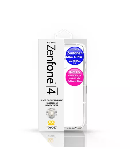 Zenfone 4 Max PLUS (ZC554KL) - Pack Shockproof Case + Environmental...