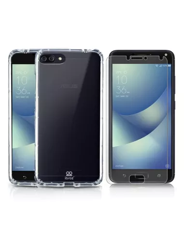 Zenfone 4 Max PLUS (ZC554KL) - Pack Shockproof Case + Environmental...