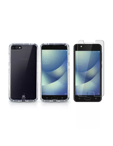 Zenfone 4 Max (ZC520KL) - Pack Coque antichocs + Protection écran |...
