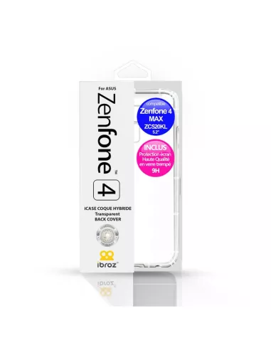 Zenfone 4 Max (ZC520KL) - Pack Coque antichocs + Protection écran |...