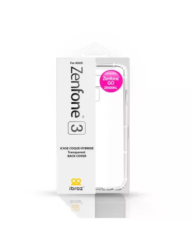 Asus Zenfone 3 GO (ZB500KL) Coque antichocs transparente | Ibroz