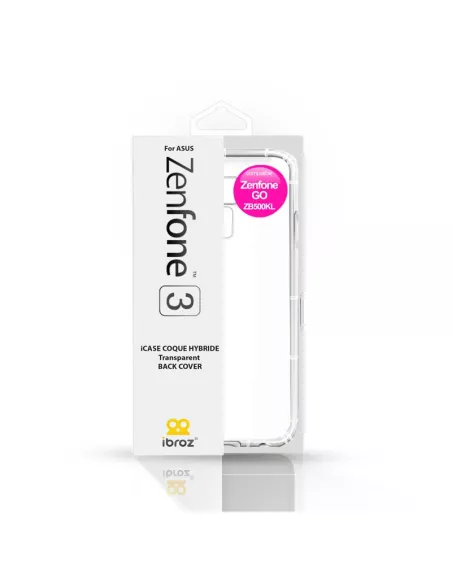 Asus Zenfone 3 GO (ZB500KL) Coque antichocs transparente | Ibroz